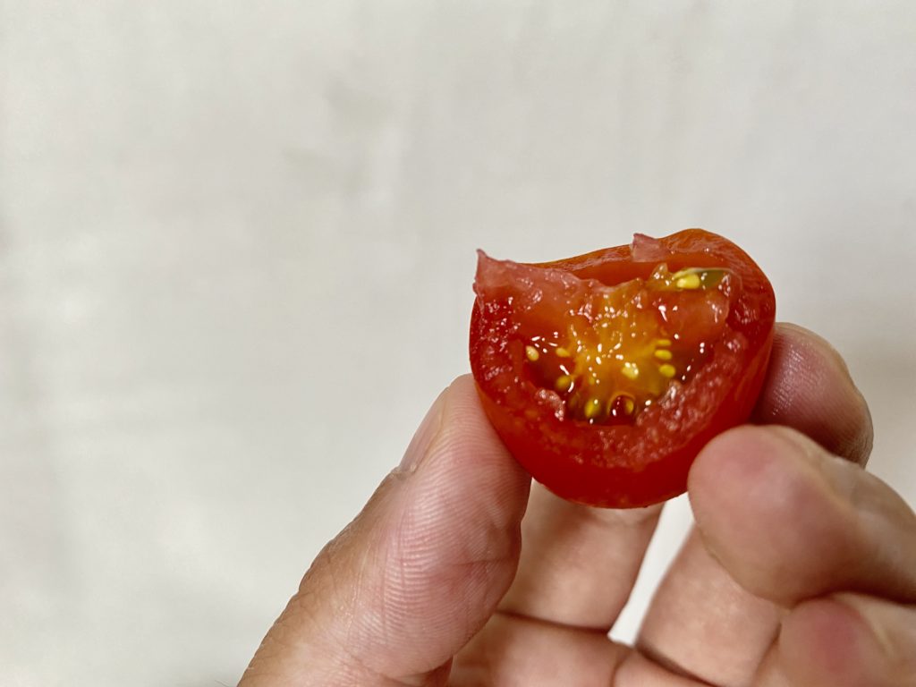 ミニトマト美味しさ