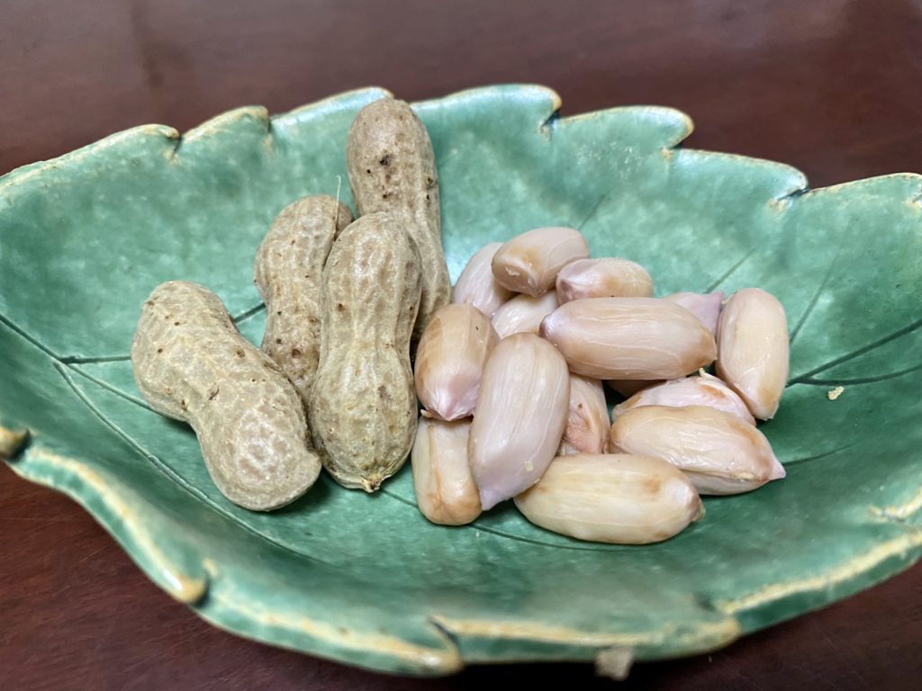 無農薬野菜のミレー生落花生