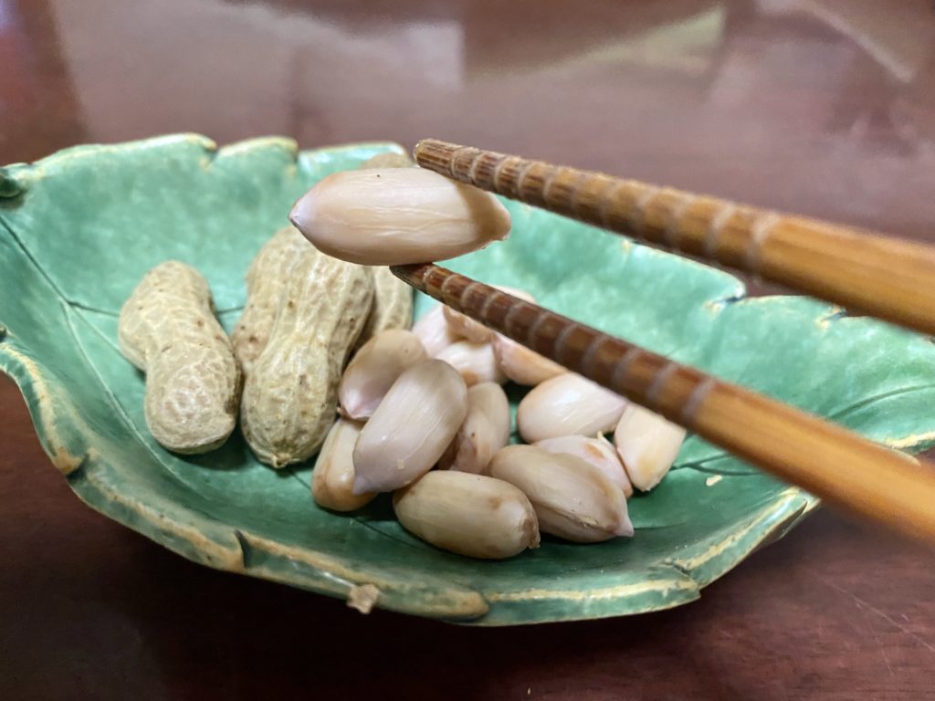 無農薬野菜のミレー生落花生