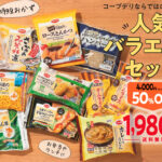 コープデリのお試しセット 人気バラエティ