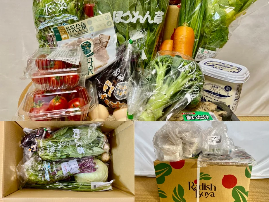自宅にいるだけで食材が届くから便利