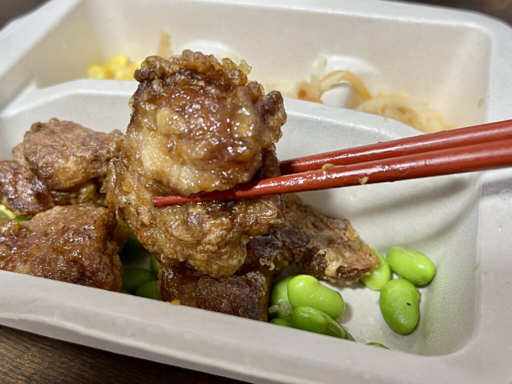 ジョニーのからあげ監修醤油からあげを食べた口コミ