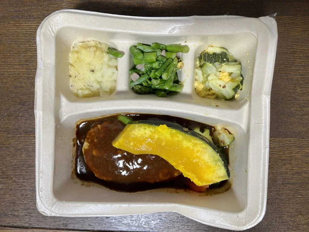 チリハンバーグステーキ
