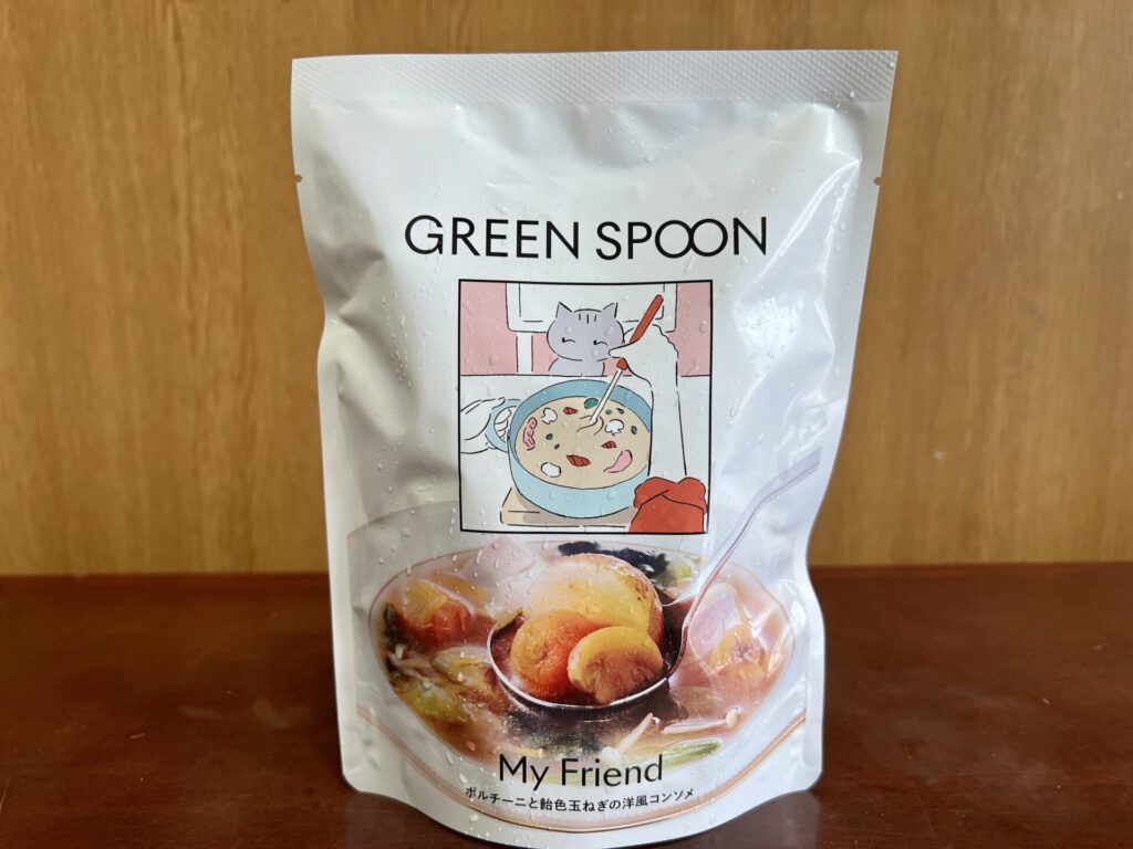ポルチーニと飴色玉ねぎの洋風コンソメ
