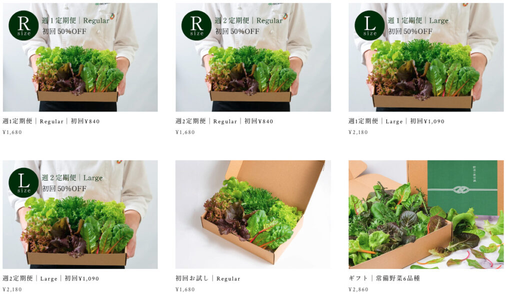 ジージーサプライの定期便の値段